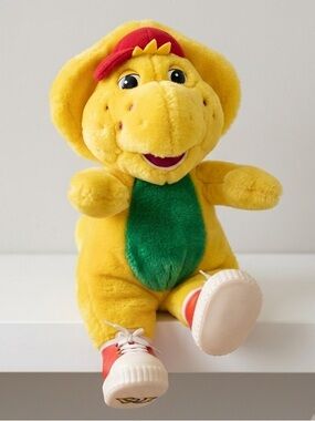 Vintage Barney & Friends BJ Plush Yellow Dinosaur